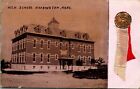 High School Building RIbbon Add On Hoisington Kansas KS 1911 DB Postcard T13