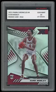 Panini Chronicles XR 2021 #162 EVAN MOBLEY 10 caballeros de tarjetas de novato primer grado - Imagen 1 de 1
