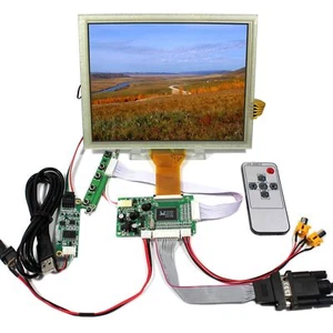 Carte contrôleur LCD VGA AV LCD écran tactile résistif 8" EJ080NA-05A 800x600 - Photo 1/4