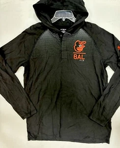 MENS MLB UNDER ARMOUR HEATGEAR BALTIMORE ORIOLES Hoody LARGE New Sweatshirt - Picture 1 of 2