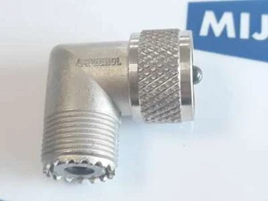 Adaptador de conexión Amphenol UG646/U 74868 49192 5935 99 580 3639 Connector Adapte - Imagen 1 de 5