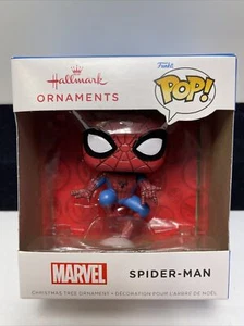 Hallmark Ornaments Funko Pop! 2022 Marvel SPIDER-MAN Christmas Tree Ornament! - Picture 1 of 4