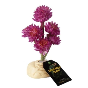 Reptile Artificial Purple Standing Succulent Plant Vivarium Decoration 15CM - Picture 1 of 1