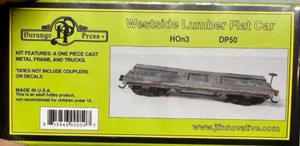 Westside Legname Flat Car Scala HO Durango Press Kit - Foto 1 di 4