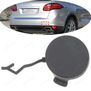 RH Rear Bumper Tow Hole Cap Tow Hook Cover Primed For Porsche Cayenne 2011-2014 - Picture 1 of 5