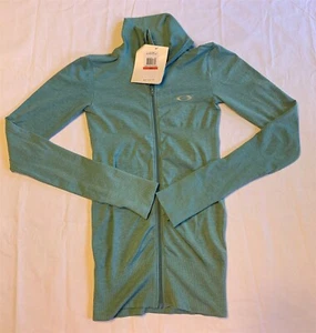 Oakley Cool Down Two Full Zip Jacket Cameo Blue Women's X-Small - Picture 1 of 4