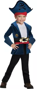 Disguise Junior Captain Jake Never Land Pirates Child Toddler Costume 2T - Picture 1 of 1