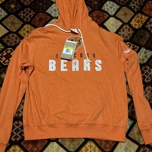 Camisa con Capucha Nike Naranja Chicago Bears Para Mujer Pequeña Nueva Con Etiquetas - Imagen 1 de 9
