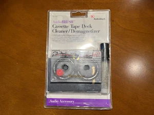 Vintage Radio Shack AudioBRUSH Cassette Tape Deck Cleaner/Demagnetizer NOS - Picture 1 of 2