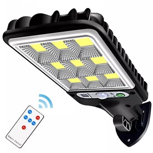 6000W LED Solar Street Wall Light PIR Motion Sensor Security Outdoor Garden Lamp - Picture 1 of 12