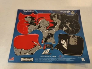 PERSONA 5 - DualShock Controller Gear Skin **Authentic** for Sony PlayStation 4 - Picture 1 of 2