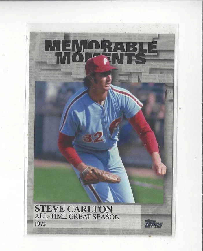 2017 Topps Memorable Moments #MM4 Steve Carlton Phillies - Image 1 of 1