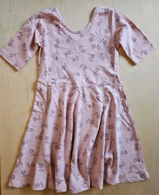 НОВЫЙ С ЯРЛЫКАМИ HANNA ANDERSSON РАЗБРОСАНЫ DAISY РОЗОВЫЙ ФИГУРИСТ TWIRL ПЛАТЬЕ 120 6 7 $48 - Изображение 1 из 4