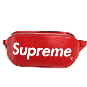 LOUIS VUITTON x SUPREME M53418 Epi Bum bag Waist pouch Belt bag Hip bag body bag - Foto 1 di 12