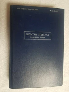 NIV The Message Parallel Bible Very Good Hardcover 2004 82678 - Picture 1 of 9