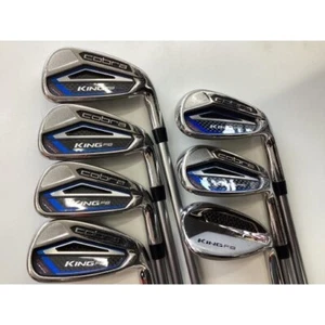 -Cobra- Iron Set 7Piece  KING F8 ONE LENGTH 5-9+P+G Flex S Shaft ROGUE ONE PRO 7 - Picture 1 of 24