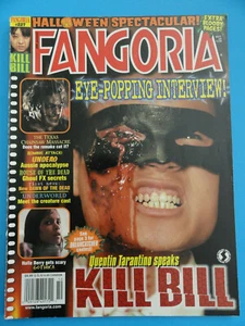 FANGORIA MAGAZINE #227 OCT 2003 QUENTIN TARANTINO KILL BILL, TEXAS CHAINSAW - Picture 1 of 7
