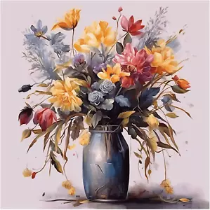 Diamond Painting Kits for Adults, 5D DIY Flower Diamond Art Kits for Beginners.. - Picture 1 of 7