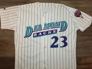 Arizona Diamondbacks Bernard Gilkey Russell Athletic Game Used MLB Jersey 48 - Bild 1 von 9