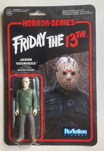 Funko ReAction Friday 13th Jason Voorhees 3 3/4 Action Figure Retro Style Cover