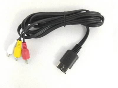 Cable Video RCA Neuf pour Console Sega Dreamcast 1,8 metre Envoi rapide et suivi