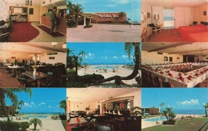 TAMPA APOLLO BEACH FL HOLIDAY INN MOTEL MULTIVIEW POSTCARD 090225 U - Picture 1 of 2
