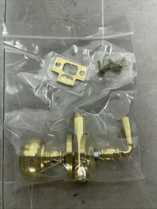 Deltana SDL980U3 Passage Tubular Screen Door Handleset Solid Brass US3 Finish - Picture 1 of 2