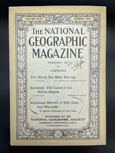 National Geographic Magazine February 1919 - Picture 1 of 7