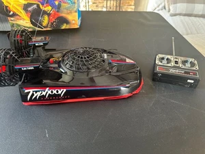 Vintage Tyco R/C 9.6V Turbo Typhoon Hovercraft Untested torn skirt - Picture 1 of 11