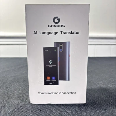 GANDOS AI Launguage translator.Real-time Translation Smart Recording 16gb - Image 1 of 4