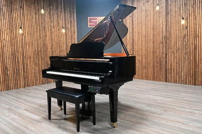 Yamaha DGC1 Baby Grand Player Piano 5'3" Ebony Gloss Used Japan Tested - Image 1 of 4