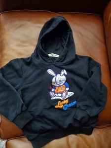 Black Keys BKYS Lucky Charm Bomber Hoodie long sleeve pockets embroidered Kids 7 - Picture 1 of 4