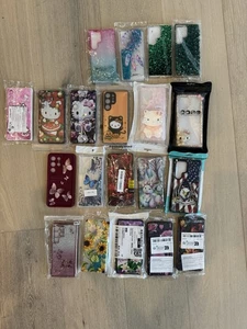 Coque Samsung S25 Ultra Collection - Florale, paillettes, Hello Kitty, pierre précieuse, TPU - Photo 1 sur 5