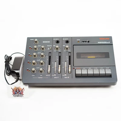 TASCAM Porta 03 MKII Studio 4-Pistas Cassette Recorder Portastudio Probado... - Imagen 1 de 4
