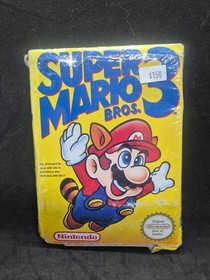 Vintage NES Nintendo Super Mario Bros 3 - sealed in box