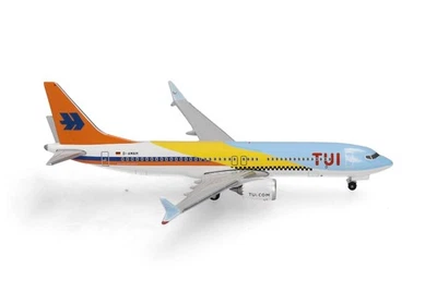 New! Herpa 538411	TUIfly Boeing 737 Max 8 "50 Years" reg. D-AMAH - 1:500 diecast - Image 1 of 4