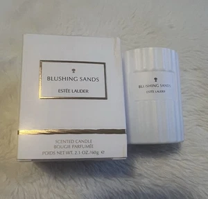 Estee Lauder blushing sands scented candle new in box 2.1oz - Picture 1 of 1
