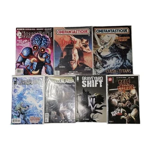 Horror Comics und Zeitschriften Konvolut 7 Cinefantastique und andere - Bild 1 von 9