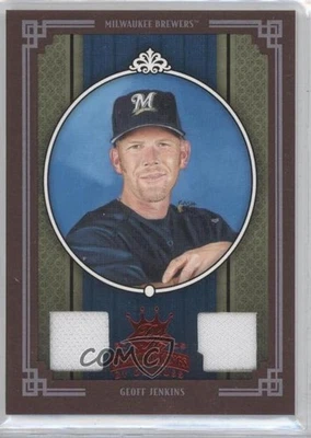 2005 Donruss Diamond Kings Red Framed Materials /200 Geoff Jenkins #358 - Image 1 of 2