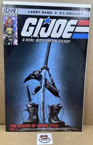 G.I. Joe #215 1st Print A Real American Hero IDW Comic Hama Death Snake Eyes Pt4 - Picture 1 of 2