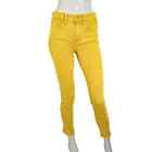 Mother Denim The Looker Ankle Snippet Jeans In Come Out And Play Yellow Size 25