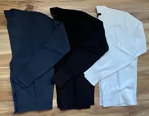 J. Crew Damen Strickjacke V-Ausschnitt Baumwolle - Bild 1 von 14