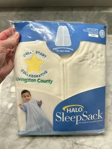 Halo Sleepsack Baby Wearable Blanket Size Small 0-6 Months NWT Fleece - Picture 1 of 3