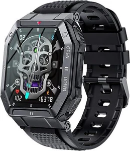 Smartwatch Fitness Tracker für AGM Glory G1S - HD Tactical 1,85 Zoll - Bild 1 von 8