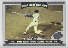 2004 Topps World Series Highlights Dusty Baker #WS-DB