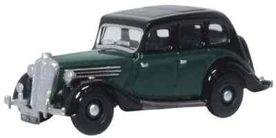 Oxford 76WO006 - Model of the Wolseley 18/85 Green/Black by oxford at 1:76 scale - Image 1 of 4