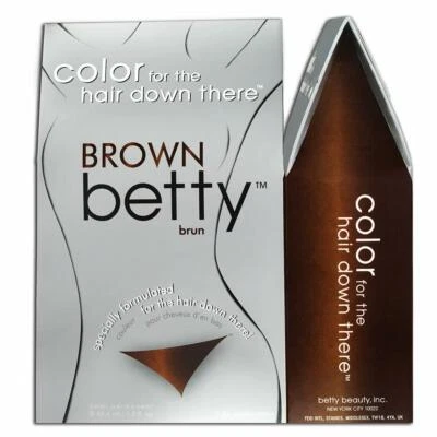 Color marrón Betty para el cabello allá abajo - Kit de color de cabello íntimo Foto 1 de 4