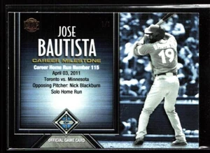 HBP 1/1 2017 Career Milestone José Bautista sin rayar - Imagen 1 de 2