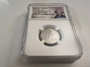 Jefferson Nickels E.R. 2017-S "ETIQUETA DE RETRATO ""TOP POP"" ULTRA CAMEO NGC PF70 ULTRA CAMEO - Imagen 1 de 4