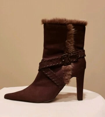 Botas de tacón para mujer de Charles Albert en marrón EE. UU. 8,5 nuevas sin caja  Foto 1 de 4